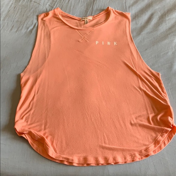 PINK Victoria's Secret Tops - PINK Super Soft Wild Child Cutoff Tank